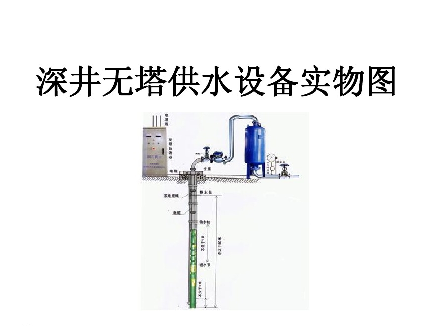 淄博博山区井泵无塔式供水设备